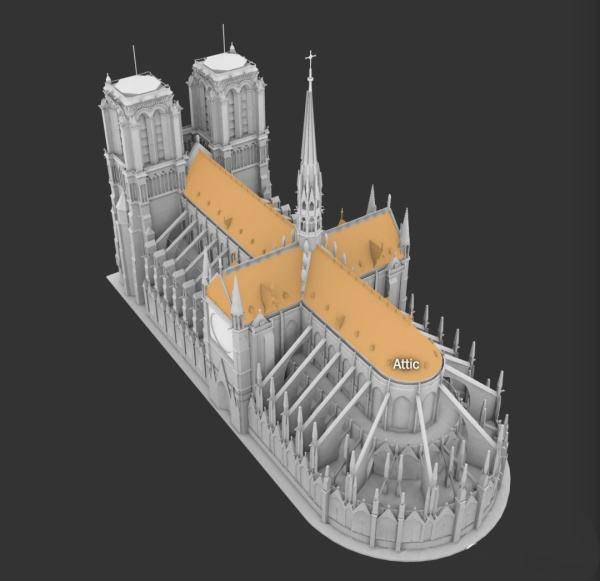 光固化3D打印機復原巴黎圣母院，為今后修復提供借鑒